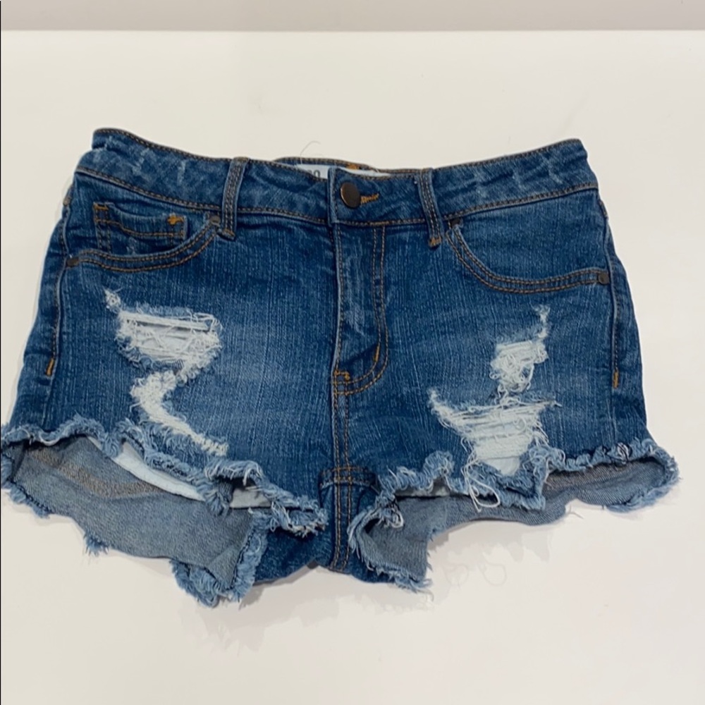 Tilly’s RSQ mid rise jean shorts